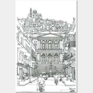 Syros Island Greece Posters and Art